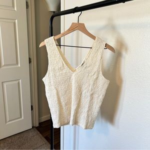 Target A New Day Beige Textured Tank